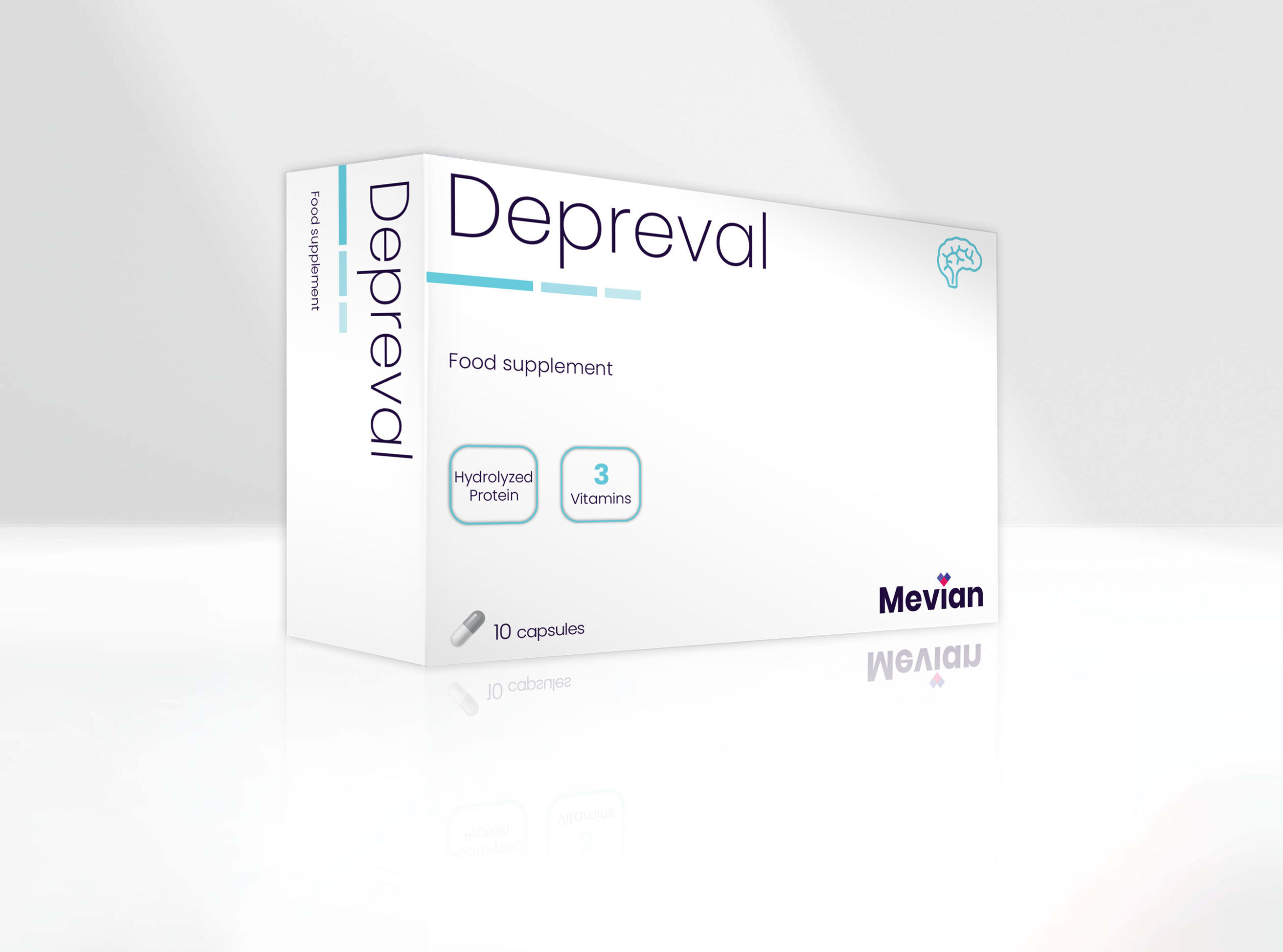 Depreval has proven therapeutic results (clinical study) supplement ideal for mild depression, stress, and anxiety.