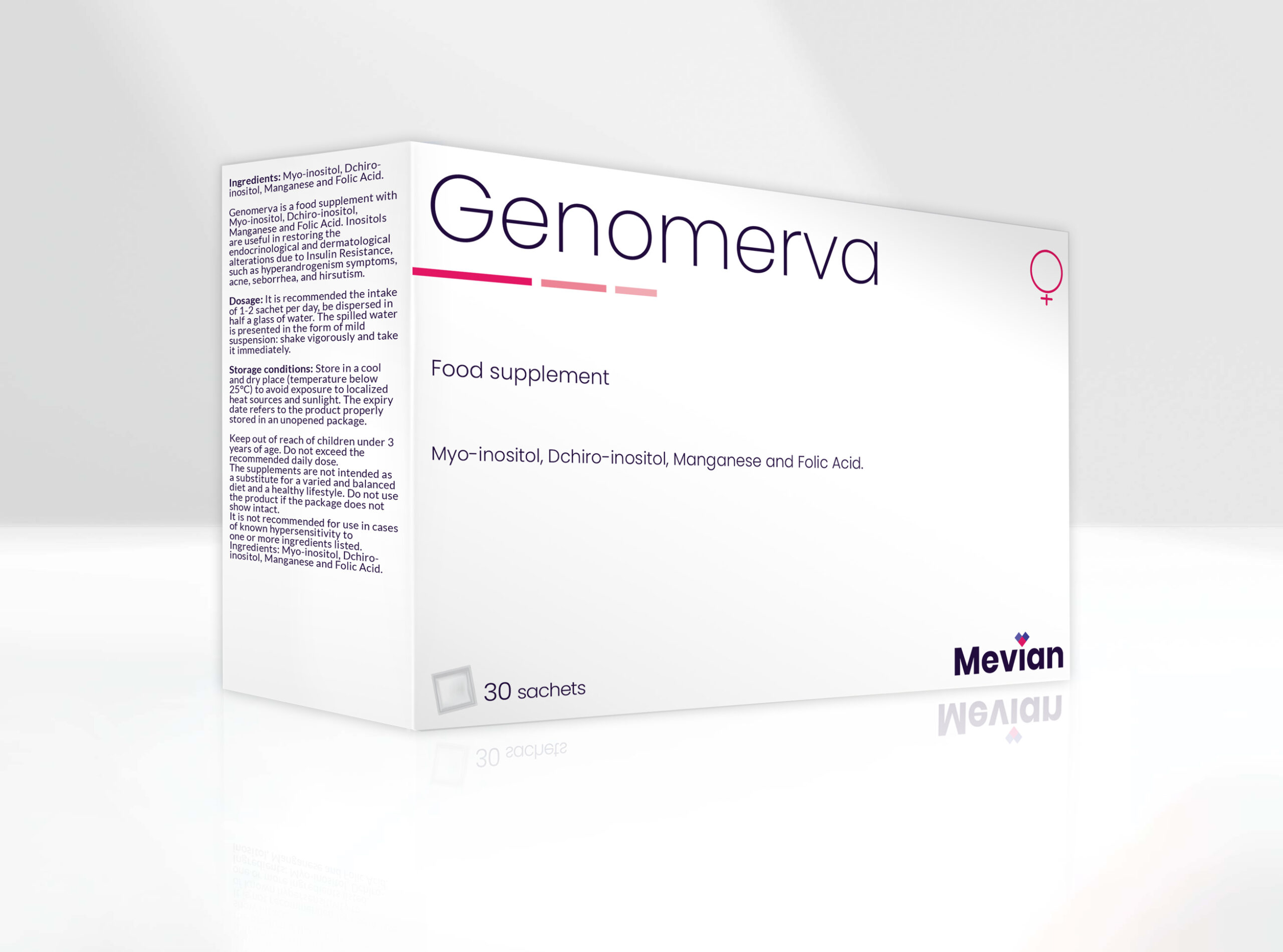 Genomerva is ideal for the treatment of Hyperandrogenism syndrome in women.