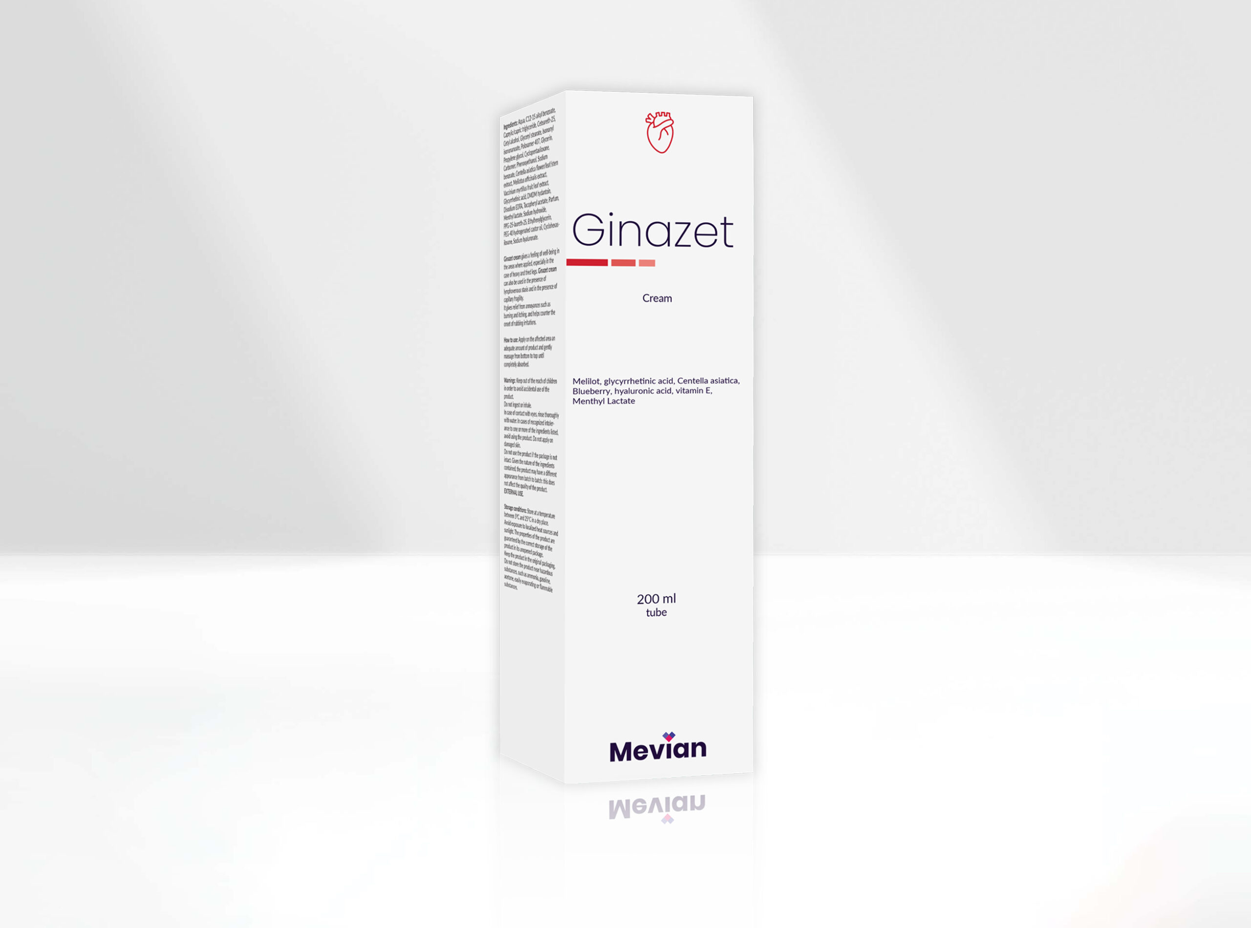 Ginazet is ideal to alleviate heavy and tired legs that can be used in the presence of lymph-venous stasis and the presence of capillary fragility.