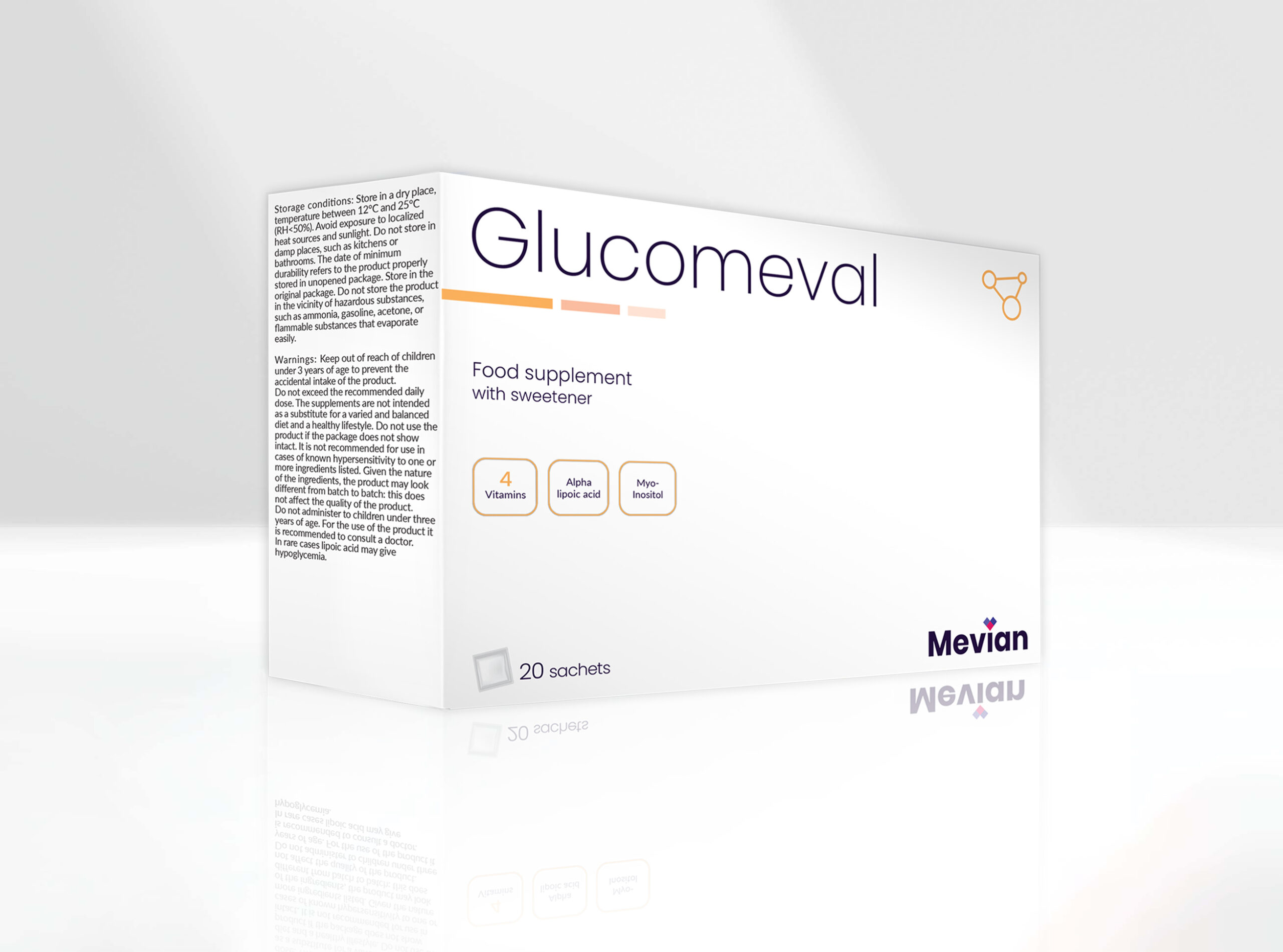 Glucomeval in an ideal product that supports macronutrient metabolism and maintenance of normal blood glucose levels, regulation of hormonal activity, and reduction of tiredness and fatigue.