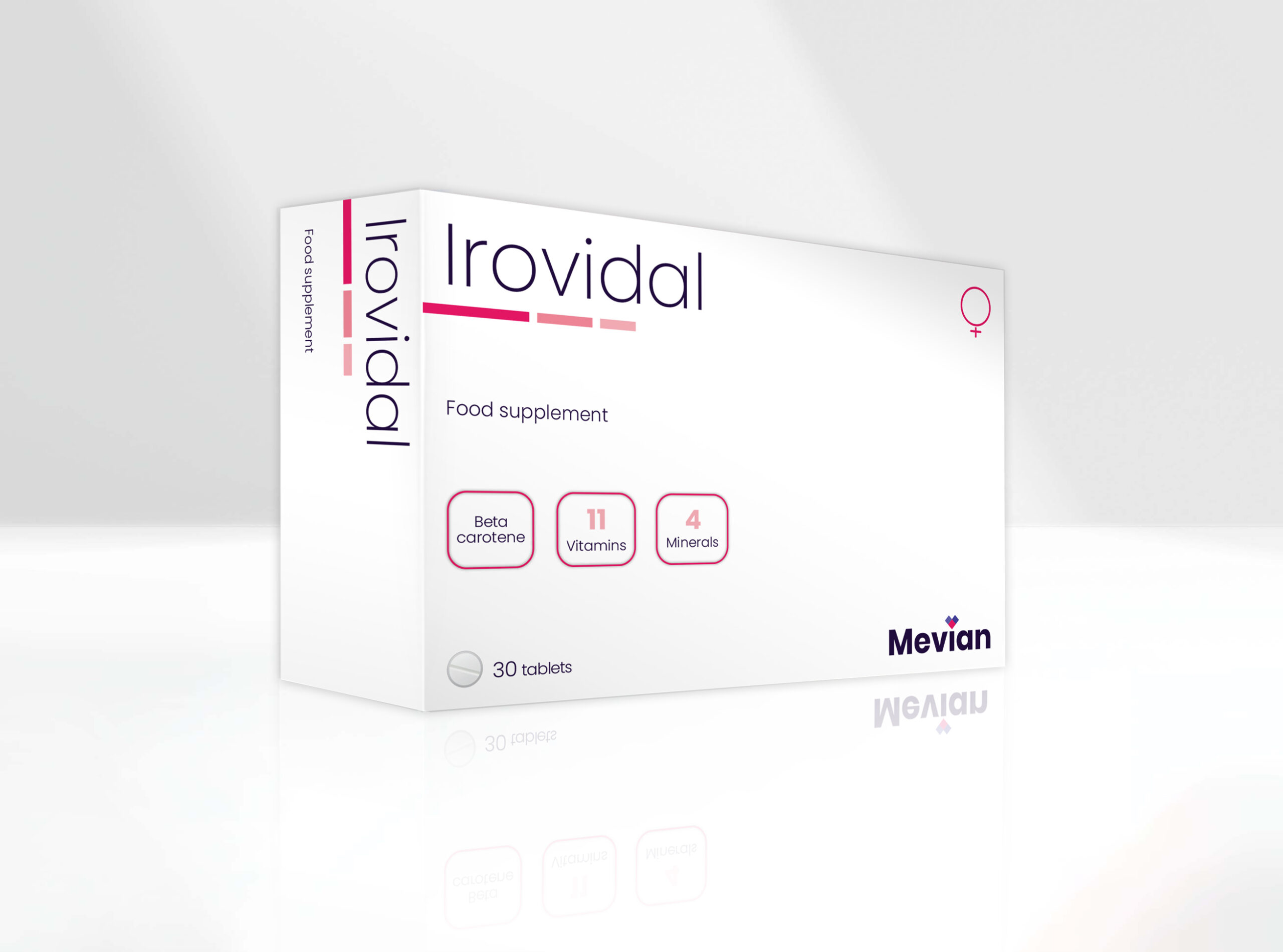 Irovidal is ideal for normal functioning and growth of maternal tissues during pregnancy, normal energy metabolism, cardiac function, maintenance of normal vision, and normal homocysteine  metabolism.