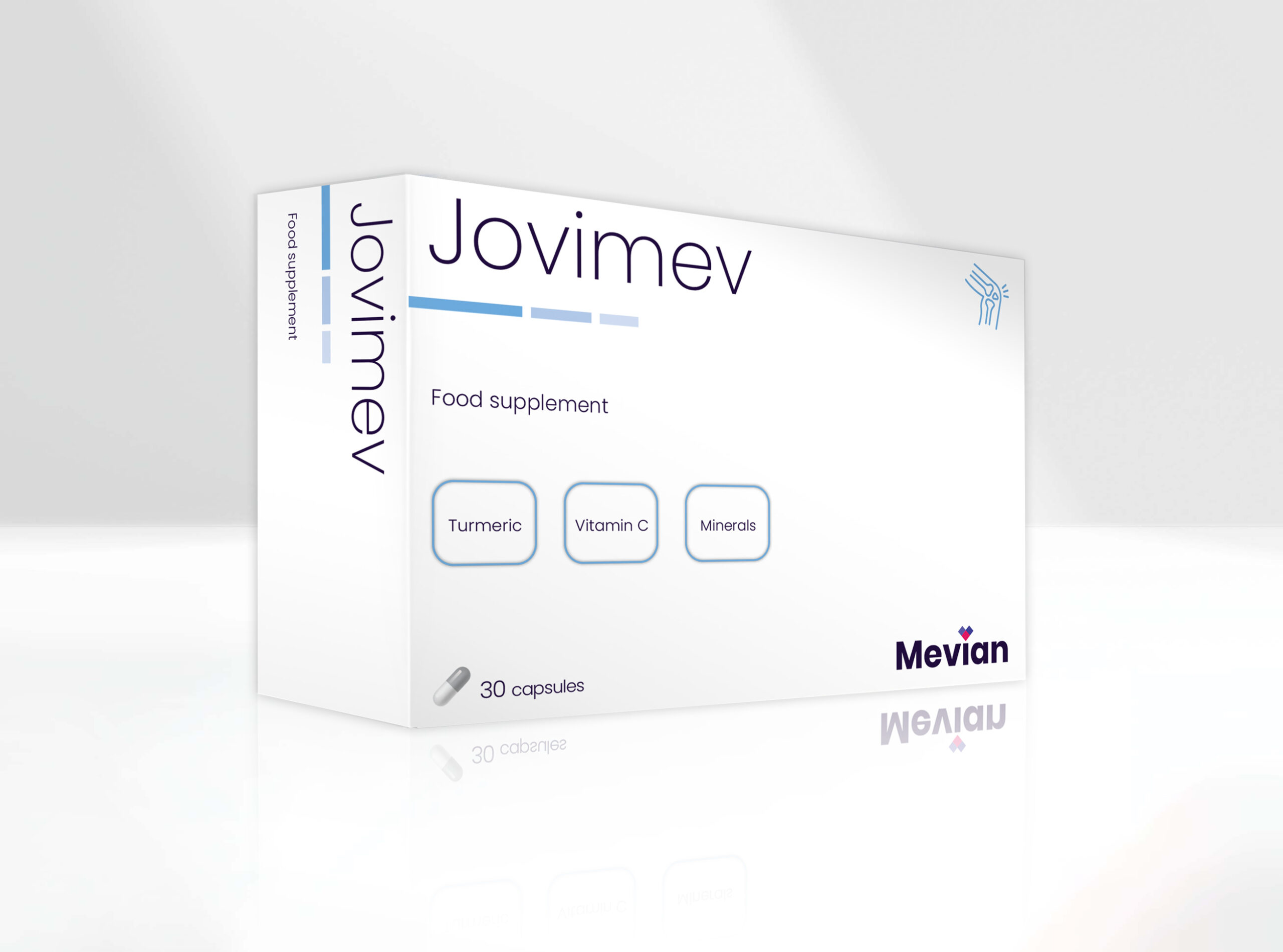 Jovimev is an ideal supplement containing proprietary ingredients with clinical evidence demonstrating remarkable efficacy in reducing chronic and acute joint pain.
