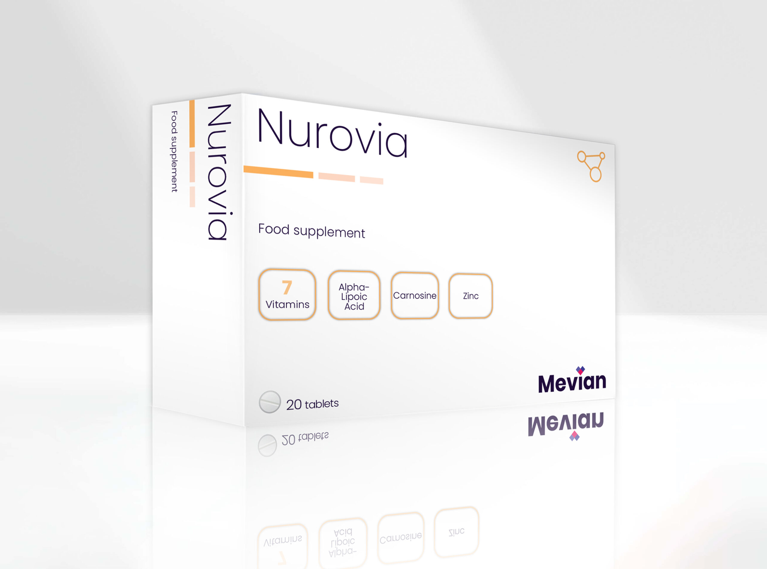 Nurovia is ideal for supporting central and peripheral neuropathies and normal functioning of the nervous system.