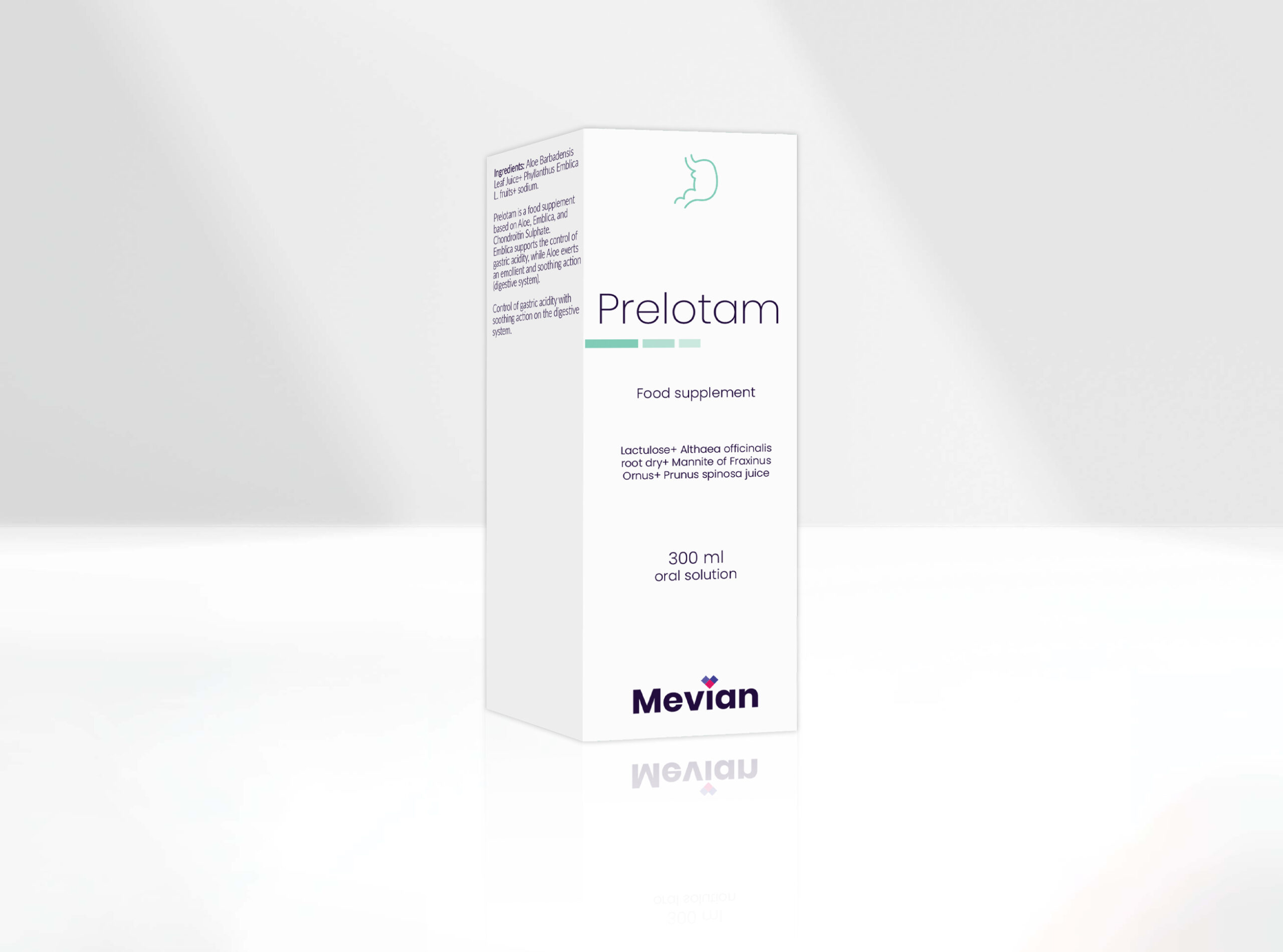 Prelotam is ideal for controlling gastric acidity with soothing action on the digestive system.