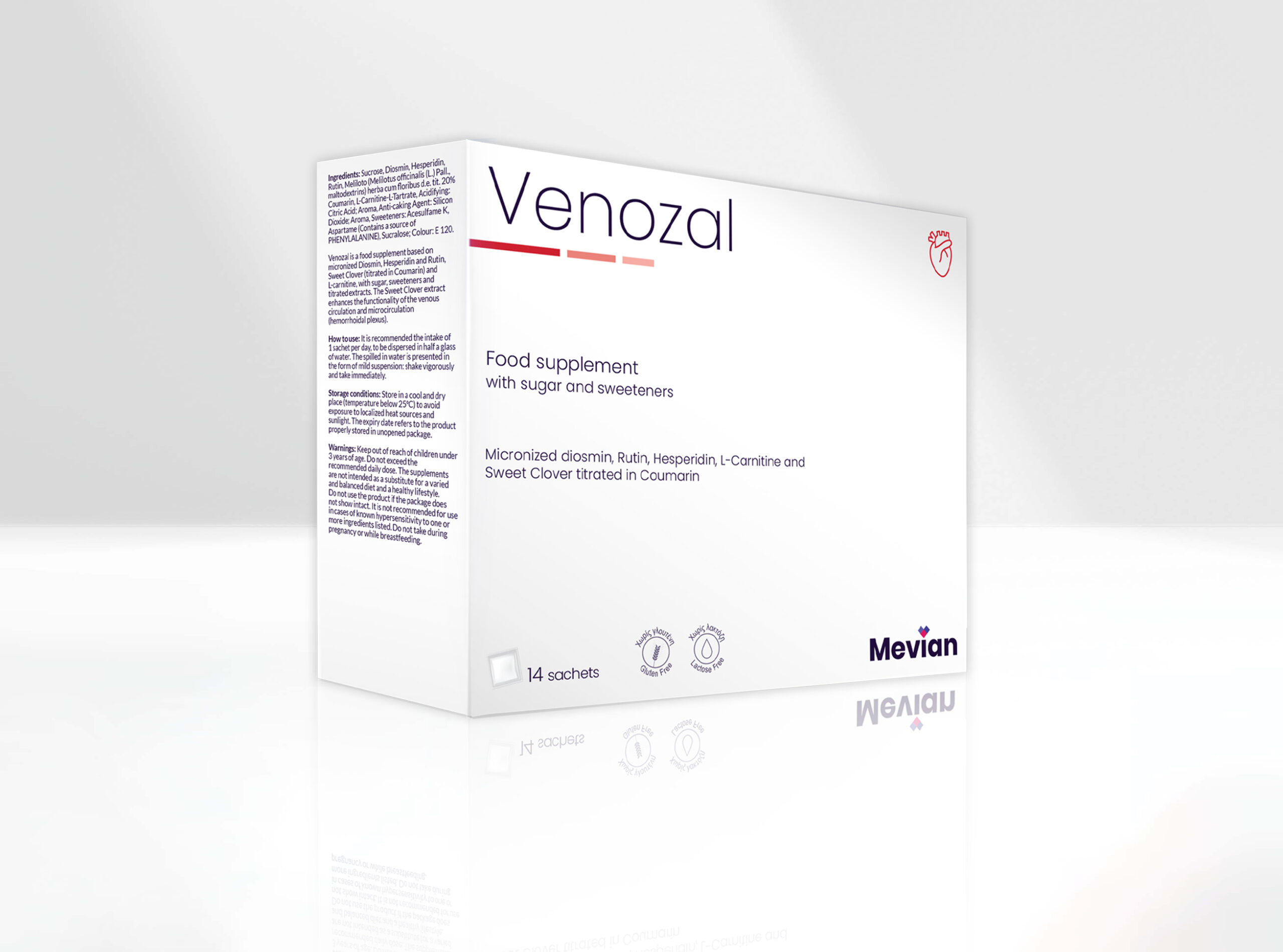 Venozal is an ideal product that enables venous circulation and microcirculation (Highlighted Capillaries and Varicose Veins Pain and Cramping).