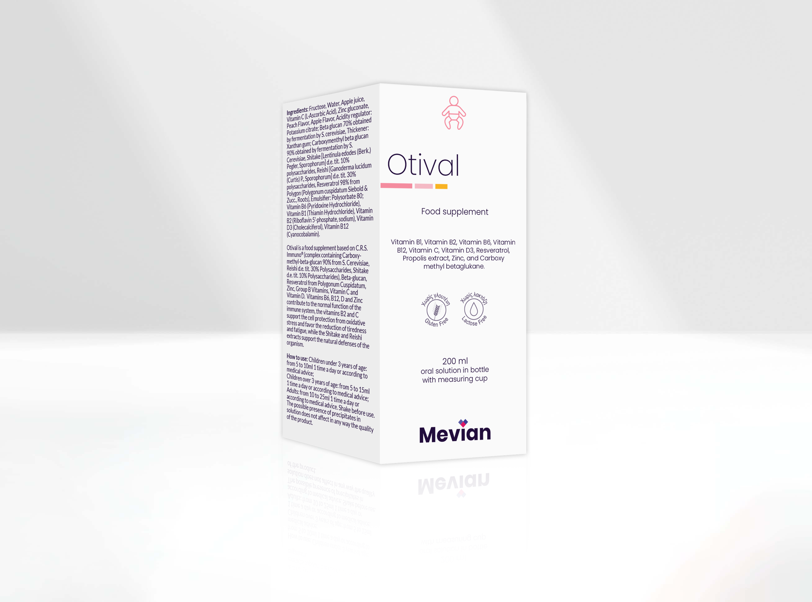 Otival is A clinically tested supplement that provides prevention of acute and recurrent infections of the lower respiratory tract and otitis while also boosting immunity support.
